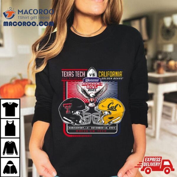 Texas Tech Red Raiders Vs California Golden Bears 2023 Independence Bowl Wreck ‘em Tech Shirt