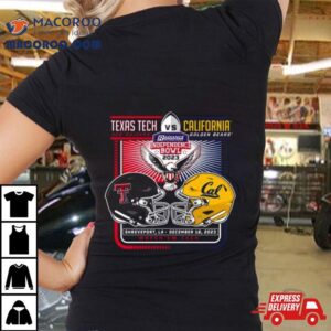 Texas Tech Red Raiders Vs California Golden Bears Independence Bowl Wreck Em Tech Tshirt