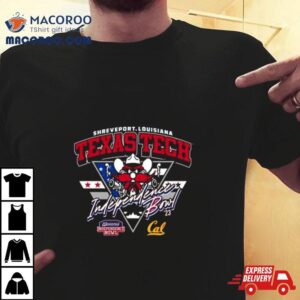 Texas Tech Red Raiders Vs California Golden Bears Shreveport Louisiana Independence Bowl Tshirt