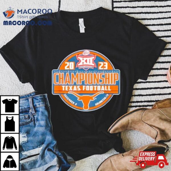 Texas University Championship 2023 Football T Shirt