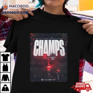 The 2023 Pinstripe Bowl Champions Is Rutgers Scarlet Knights Ncaa College Football T Shirt