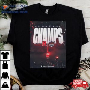 The 2023 Pinstripe Bowl Champions Is Rutgers Scarlet Knights Ncaa College Football T Shirt