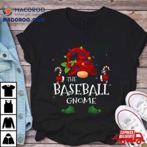 The Baseball Gnome Christmas Tshirt