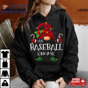 The Baseball Gnome Christmas Tshirt