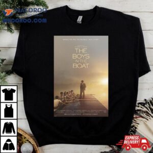 The Boys In The Boat Directed By George Clooney Movie Tshirt