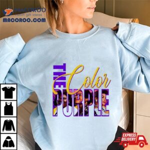 The Color Purple Black Girl Retro Tshirt