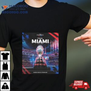 The Conmebol Copa America Usa Final At Hard Rock Stadium Miami July Th Tshirt