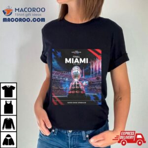 The Conmebol Copa America Usa Final At Hard Rock Stadium Miami July Th Tshirt