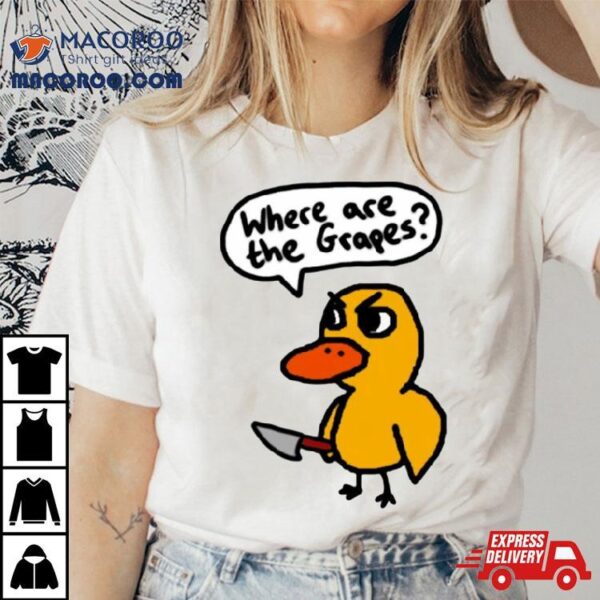 The Duck Walked Up. The Duck Song Shirt