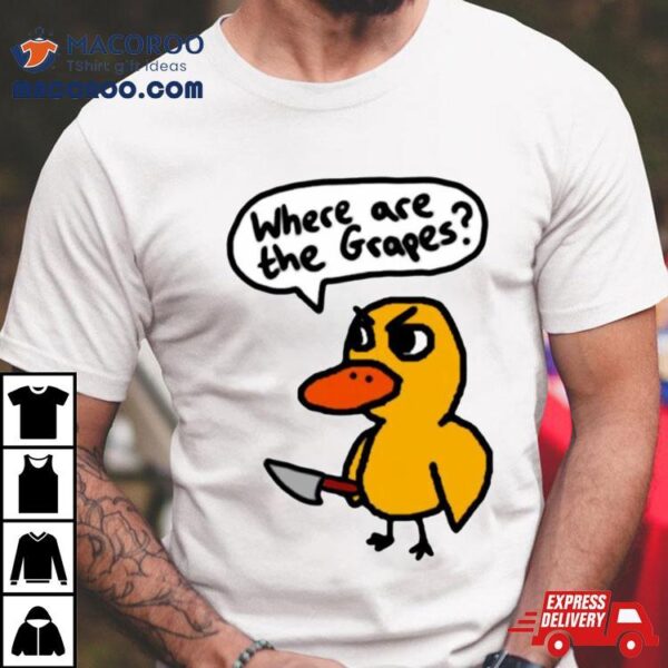 The Duck Walked Up. The Duck Song Shirt