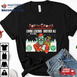 The Grouch Stole Xmas Tour Merch Tshirt