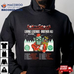 The Grouch Stole Xmas Tour Merch Tshirt