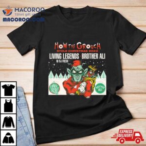 The Grouch Stole Xmas Tour Merch Tshirt