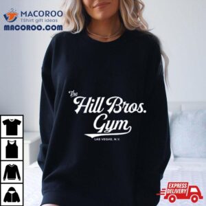 The Hill Bros Gym Iconic Tshirt