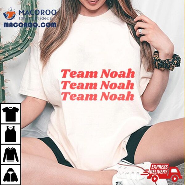 The Kissing Booth Team Noah Flynnjacob Elordi Shirt