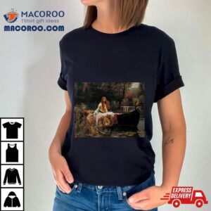 The Lady Of Shalott John William Waterhouse Tshirt