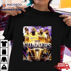 The Lakers Win The First Ever Nba In Season Tournament Championship Champions Shirt