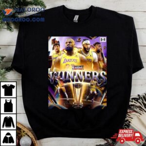 The Lakers Win The First Ever Nba In Season Tournament Championship Champions Tshirt