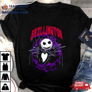 The Nightmare Before Christmas Jack Purple Bats Tshirt