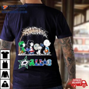 The Peanuts Dallas Sport Teams Fall Tree T Shirt