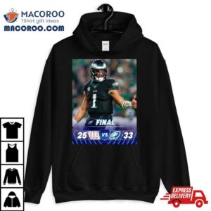 The Philadelphia Eagles Hang On And Take Sole Possession Of The Nfc East After Win Game Against New York Giants Nfl Official Poster Tshirt