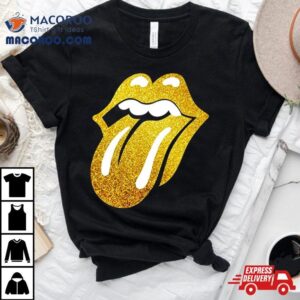 The Rolling Stones Crossfire Hurricane Lips Logo Tshirt