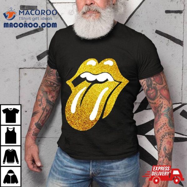 The Rolling Stones Crossfire Hurricane Lips Logo T Shirt