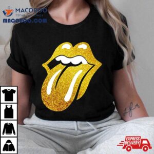 The Rolling Stones Crossfire Hurricane Lips Logo Tshirt