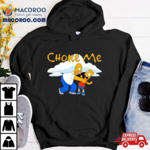 The Simpson Choke Me Bar Tshirt
