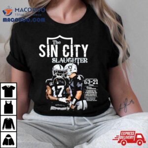 The Sin City Slaughter Tshirt