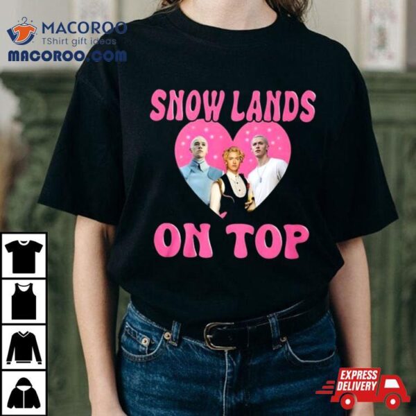 The Snow Lands On Top Of Me T Shirt