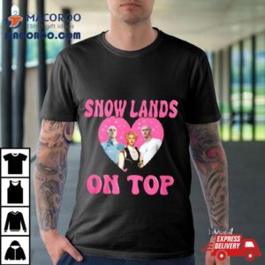 The Snow Lands On Top Of Me Tshirt