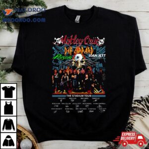The Stadium Tour Def Leppard Tshirt
