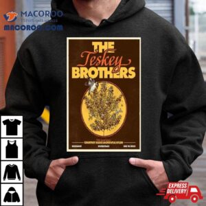 The Teskey Brothers December Brisbane Riverstage Australia Poster Tshirt