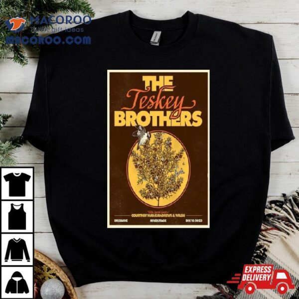 The Teskey Brothers December 16, 2023 Brisbane Riverstage, Australia Poster Shirt