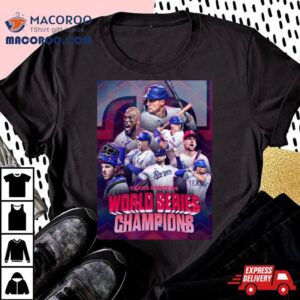 The Texas Rangers World Series Champions Tshirt