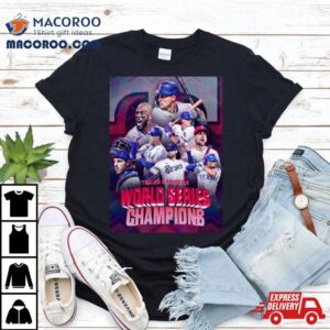 The Texas Rangers World Series Champions Tshirt