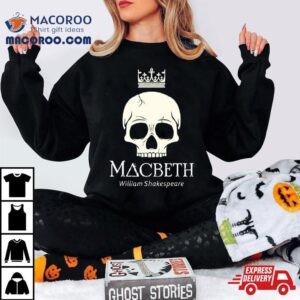 The Tragedy Of Macbeth Film Skull Crown Tshirt