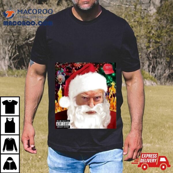 The Trump Santa Mugshot Shirt