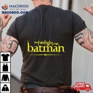 The Twilight Saga Batman Logo Shirt