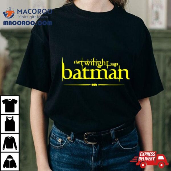 The Twilight Saga Batman Logo Shirt