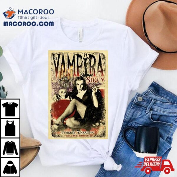 The Vampira Show Graphic Shirt