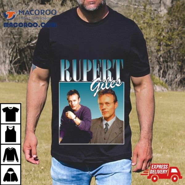 The Vampire Slayer Rupert Giles Spike Buffy Design Buffy Shirt