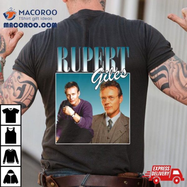 The Vampire Slayer Rupert Giles Spike Buffy Design Buffy Shirt