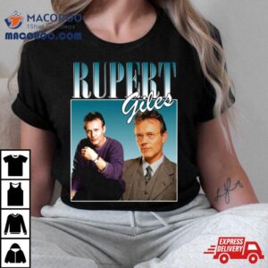 The Vampire Slayer Rupert Giles Spike Buffy Design Buffy Tshirt