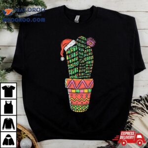 This Wild Life Christmas Cactus Tshirt