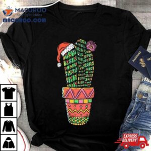 This Wild Life Christmas Cactus Tshirt