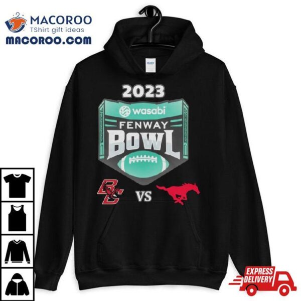 Thursday December 28th 2023 Wasabi Fenway Bowl Boston College Vs Smu Fenway Park Boston Ma Cfb Bowl Game T Shirt