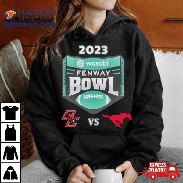 Thursday December 28th 2023 Wasabi Fenway Bowl Boston College Vs Smu Fenway Park Boston Ma Cfb Bowl Game T Shirt