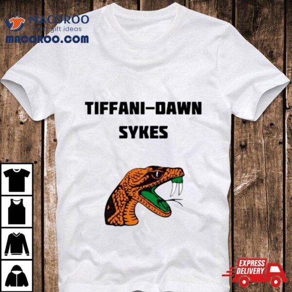 Tiffani Dawn Sykes Florida A&m Rattlers Shirt